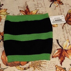 15/$5 nwt Striped Green and Black Dog Sweater